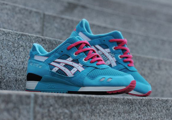 Teal Dragon Asics Gel Lyte Iii 1