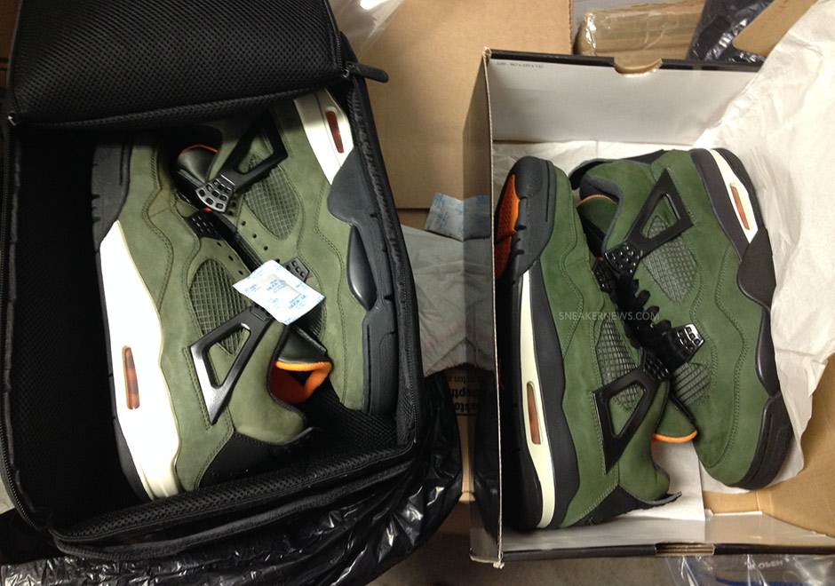 Undftd Air Jordan 4 Comparison Sample 2