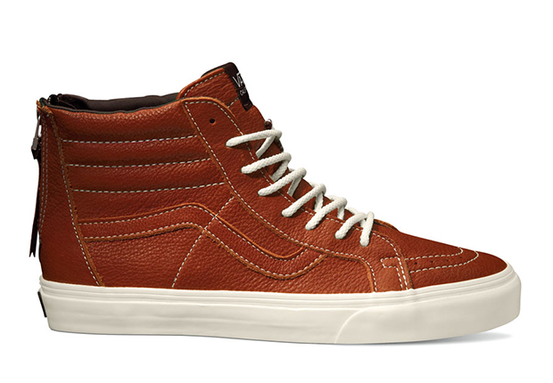 Vans Ca Sk8 Hi Zip Boot Leather Holiday 2014 2