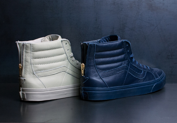 Van CA Sk8-Hi Zip Leather – Available