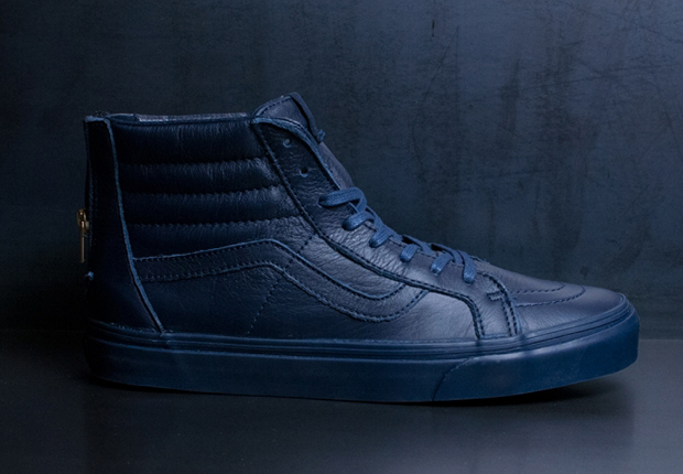 Vans Sk8 Hi Zip Leather Holiday Available 4