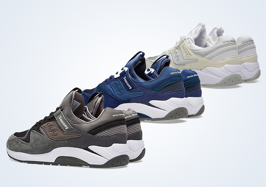 White Mountaineering Saucony Grid 9000 Available