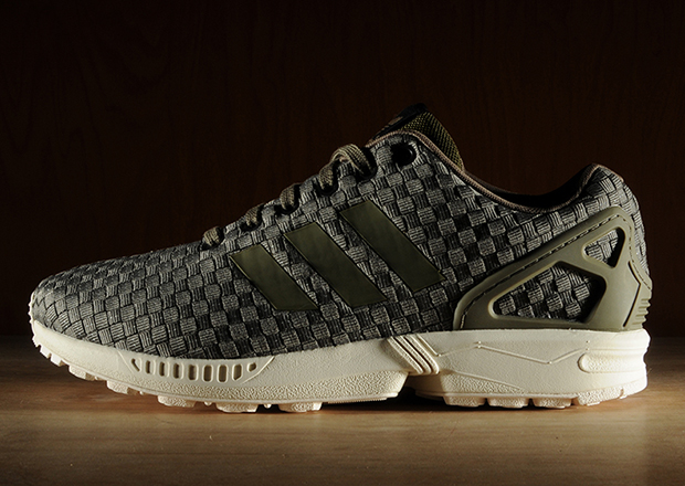 adidas ZX Flux Reflective Weave "Olive" - Available 