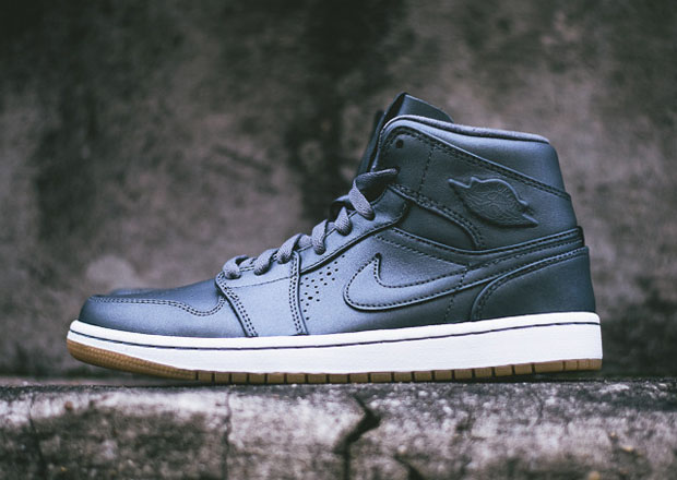 Air Jordan 1 Mid Nouveau - Cool Grey - Gum