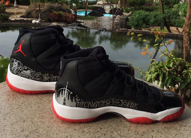 Tinker Hatfield Customizes Air Jordan 11s For Shoezeum Founder Jordan Geller’s Wedding