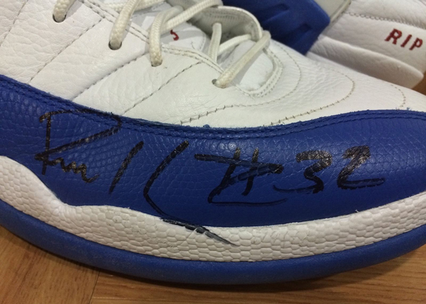 Air Jordan 12 Rich Hamilton Autographed Pe 2