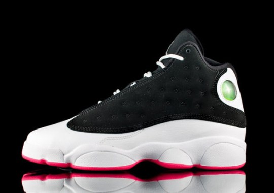 Air Jordan 13 Retro Girls – Black – Hyper Pink – White