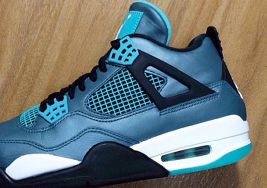 Another Look at the Air Jordan 4 Remastered “Teal”