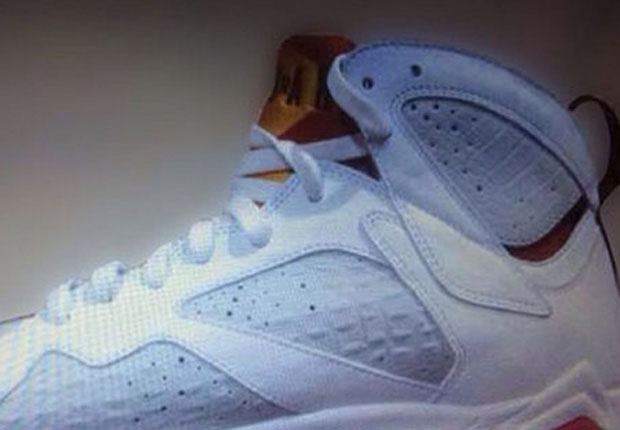 Air Jordan 7 "Hare" - 2015 Croc-skin Sample