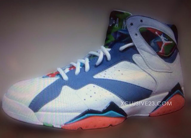 Air Jordan 7 Marvin The Martian 2015 Release