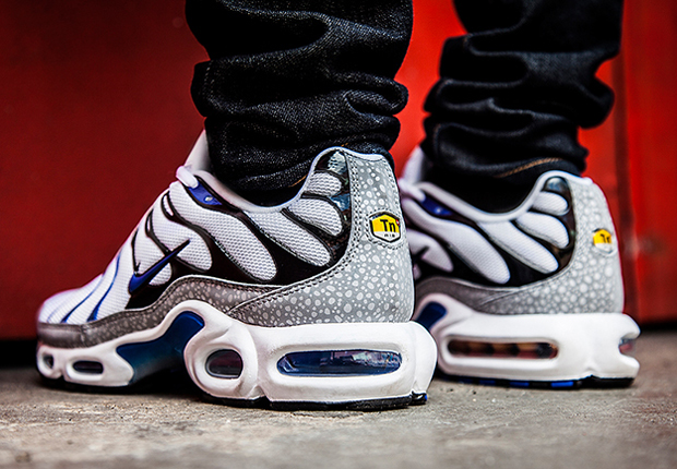 Air Max Plus Safari White Blue 2