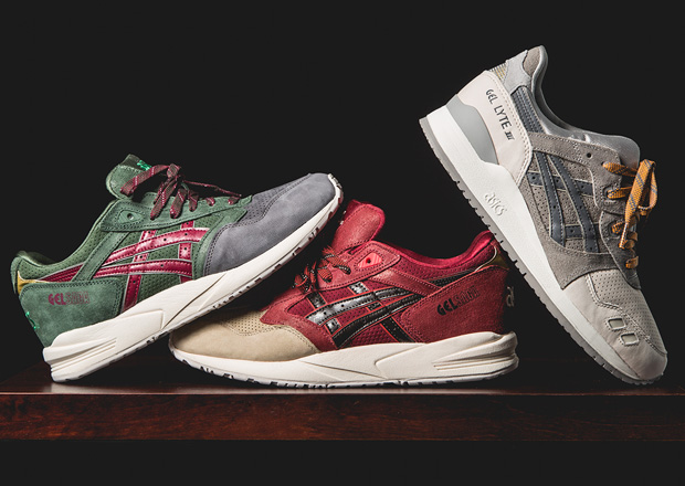 Asics Christmas Pack 2014 Gel Saga Gel Lyte Iii 1