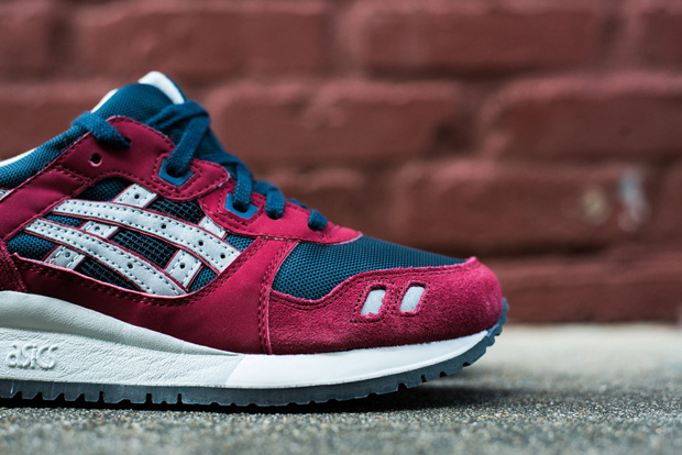 Asics Gel Lyte Iii Burgundy 6