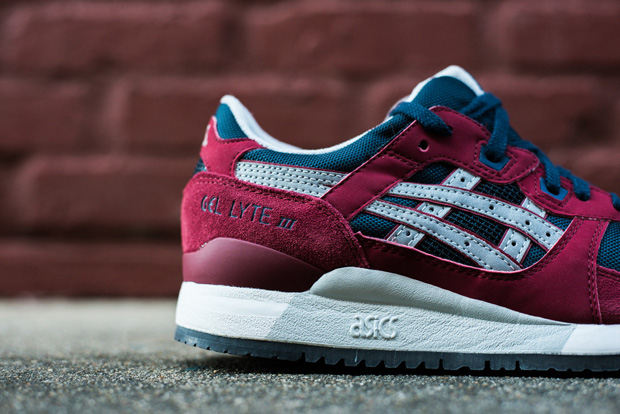 Asics Gel Lyte Iii Burgundy 7