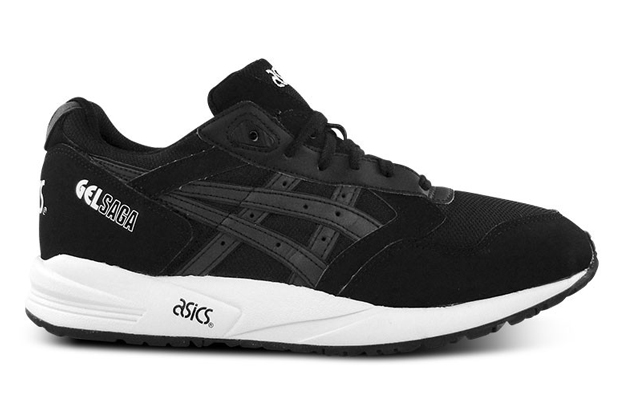 Asics Gel Saga Black White 02