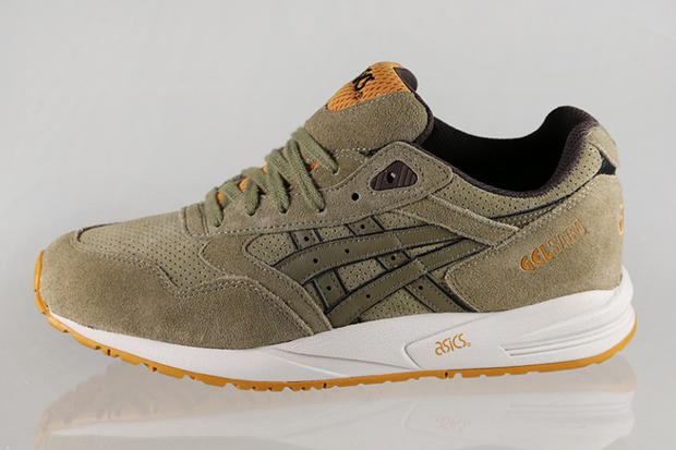 Asics Gel Saga Light Olive Mustard 02