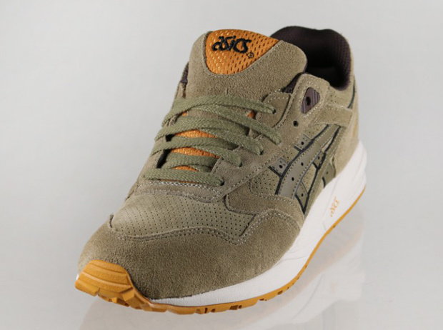 Asics Gel Saga Light Olive Mustard 03