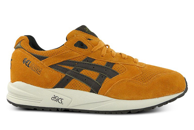 Asics Gel Saga Mustard Brown 02