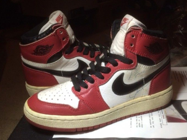 Autographed OG Air Jordan 1's for $100,000