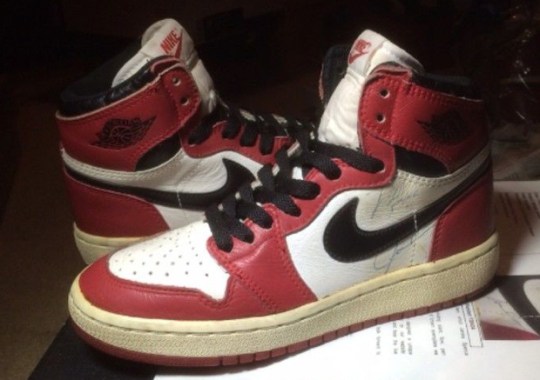 Autographed OG Air Jordan 1’s for $100,000