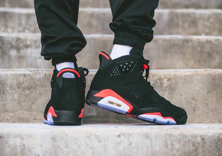 Black Infrared 6 Sneakers 1