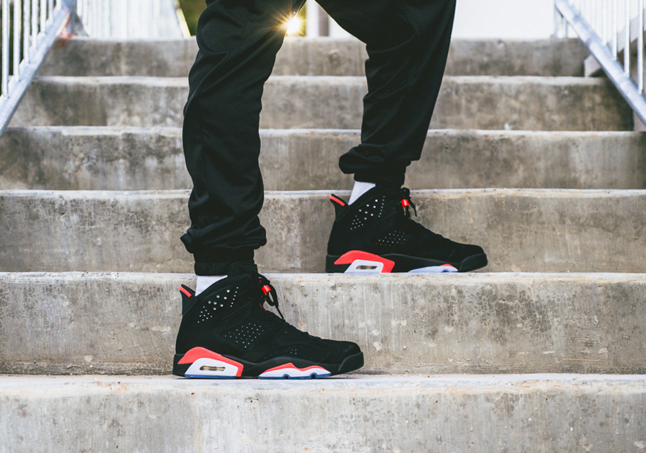 Black Infrared 6 Sneakers 2