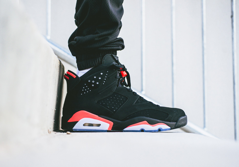 Black Infrared 6 Sneakers 3