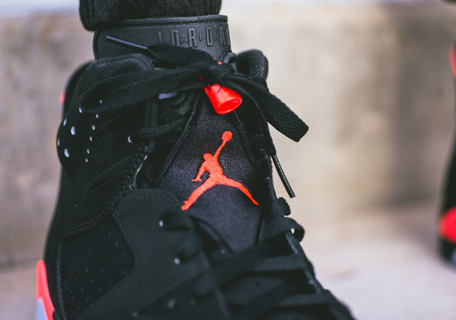 Black Infrared 6 Sneakers 6