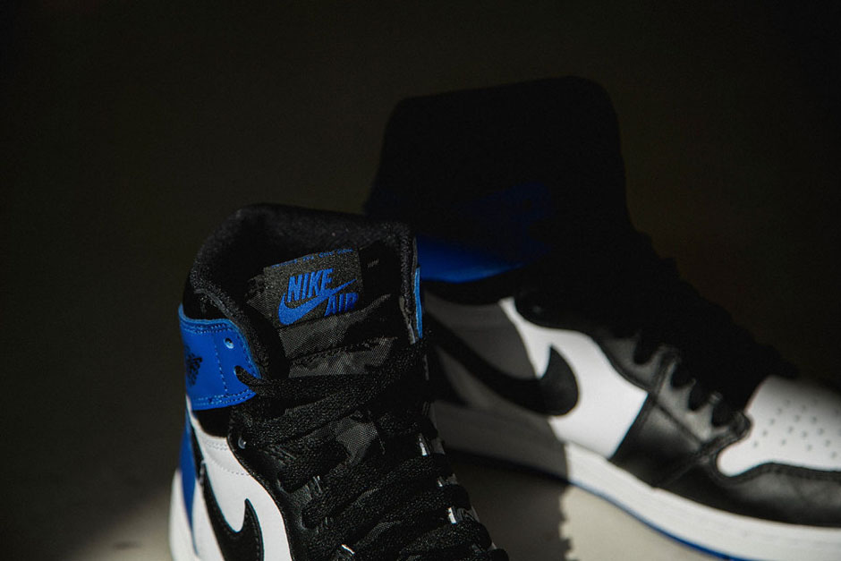 Black Toe Meets Royal Air Jordan 1 Fragment Design 03