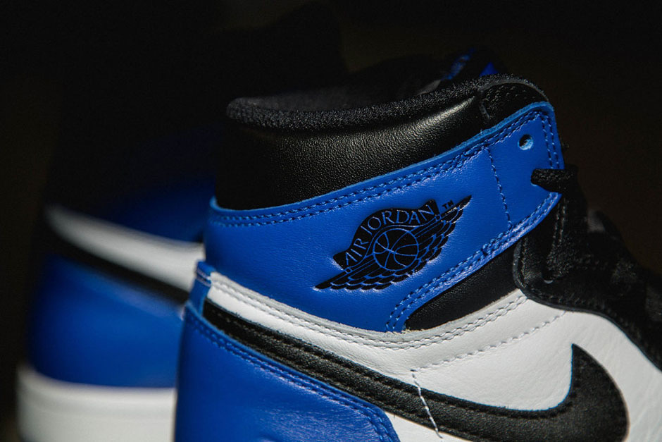 Black Toe Meets Royal Air Jordan 1 Fragment Design 04