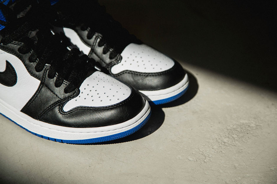 Black Toe Meets Royal Air Jordan 1 Fragment Design 06