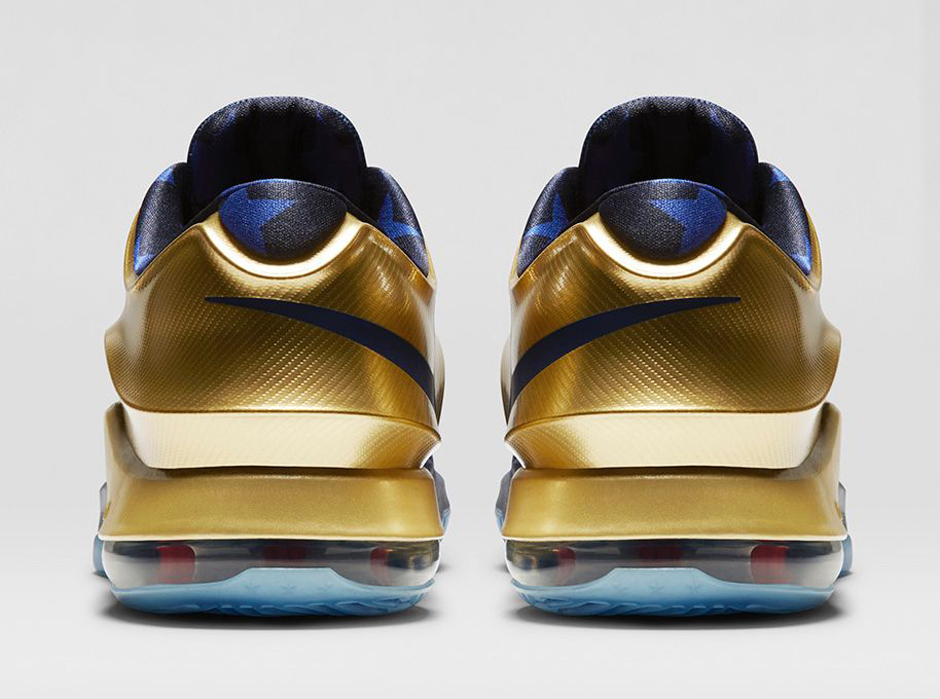 Kd 7 Premium Midnight Navy Bright Crimson Metallic Gold 5