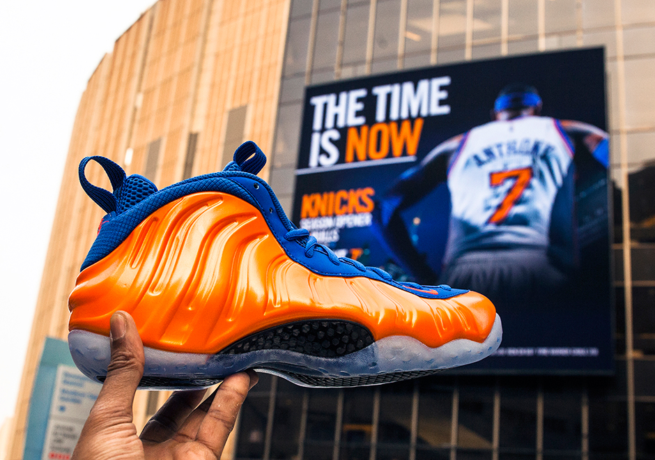 Knicks Foamposites Release 2