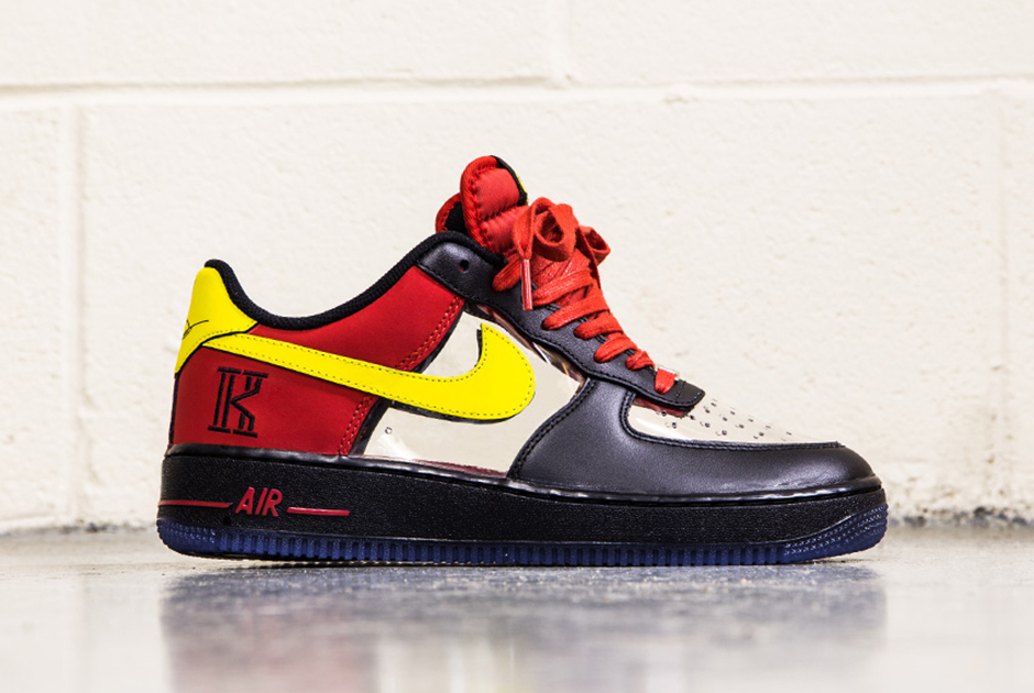 Kyrie Irving Air Force 1 Clear Sneakers 1