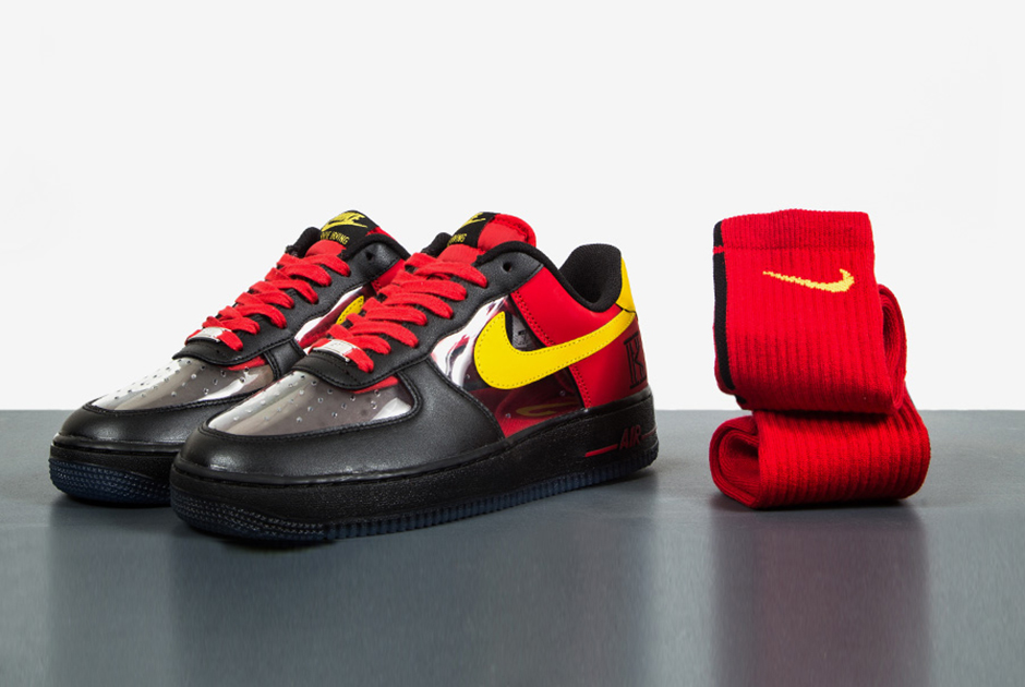 Kyrie Irving Air Force 1 Clear Sneakers 3