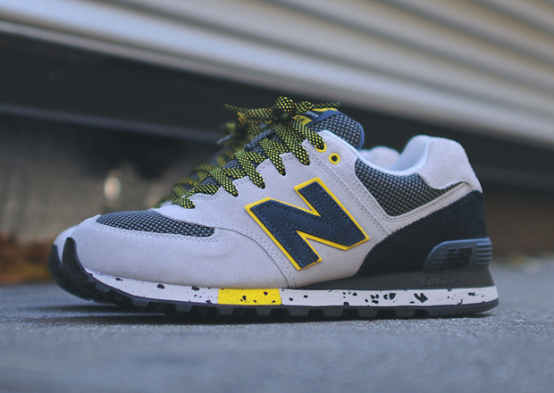 New Balance 574 Outdoors Grey Yellow 3