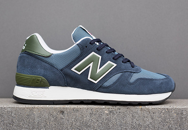 New Balance 670 Made in UK - Blue - Olive