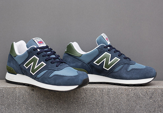 New Balance 670 Uk Blue Olive 3