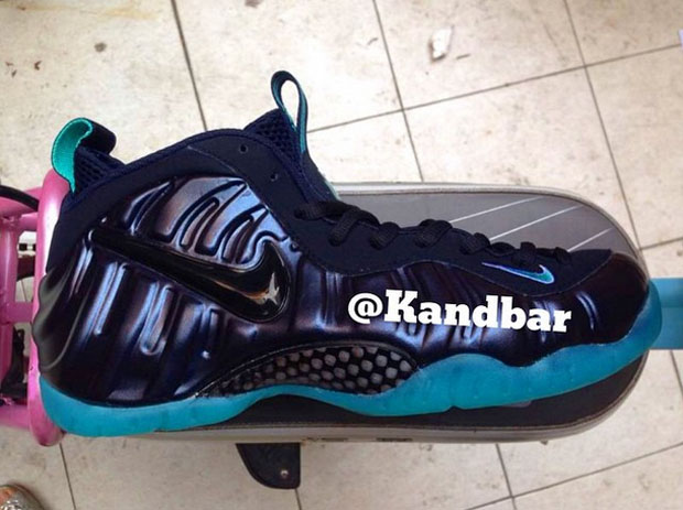 Nike Air Foamposite Pro Navy Teal 02