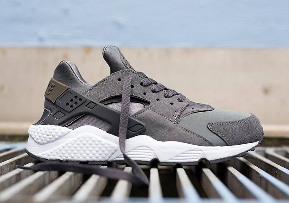 Nike Air Huarache - Cool Grey - Dark Dune - White