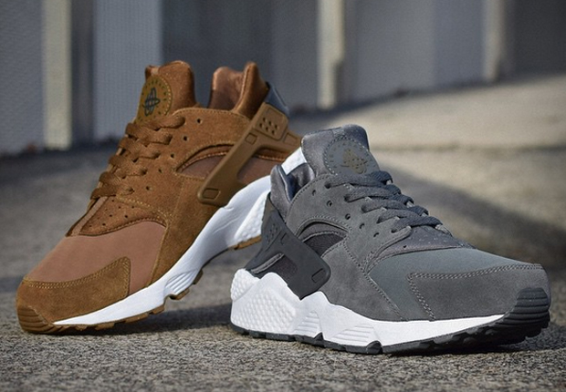 Nike Air Huarache "Curry" + "Cool Grey"