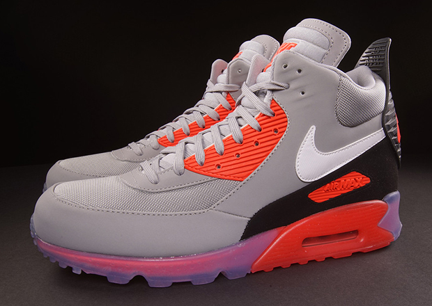 Nike Air Max 90 Sneakerboot Ice Infrared Release Date 2