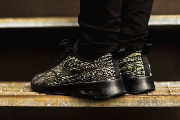 Nike Air Max Thea Jacquard Black Gold 04