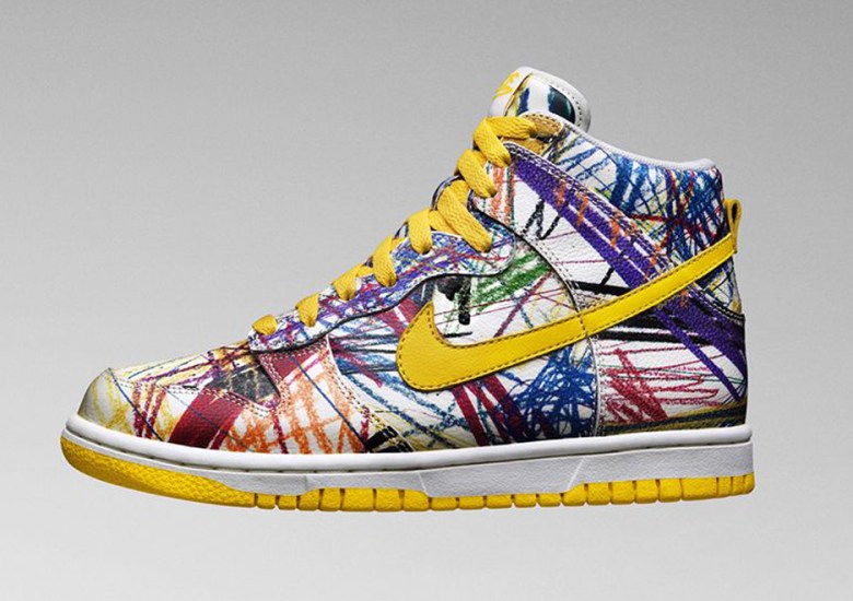 Nike Dunk High Premium GS “Scribble”