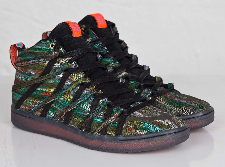 Nike Kd 7 Lifestyle Multi Color Black Hyper Crimson Metallic Gold 1