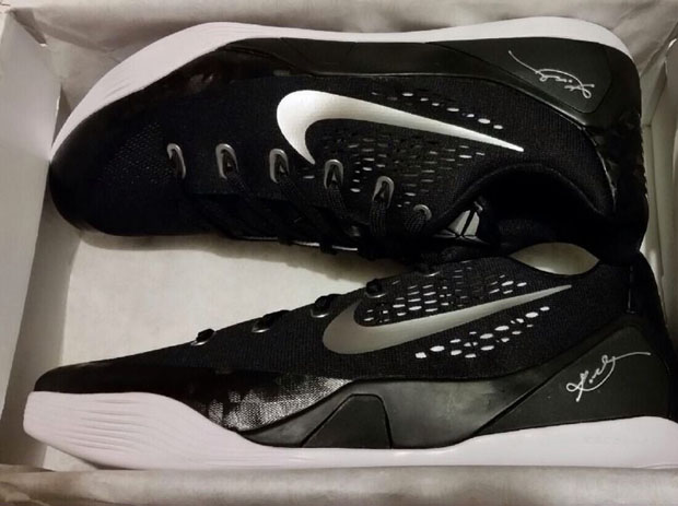 Nike Kobe 9 EM - Black - Metallic Silver