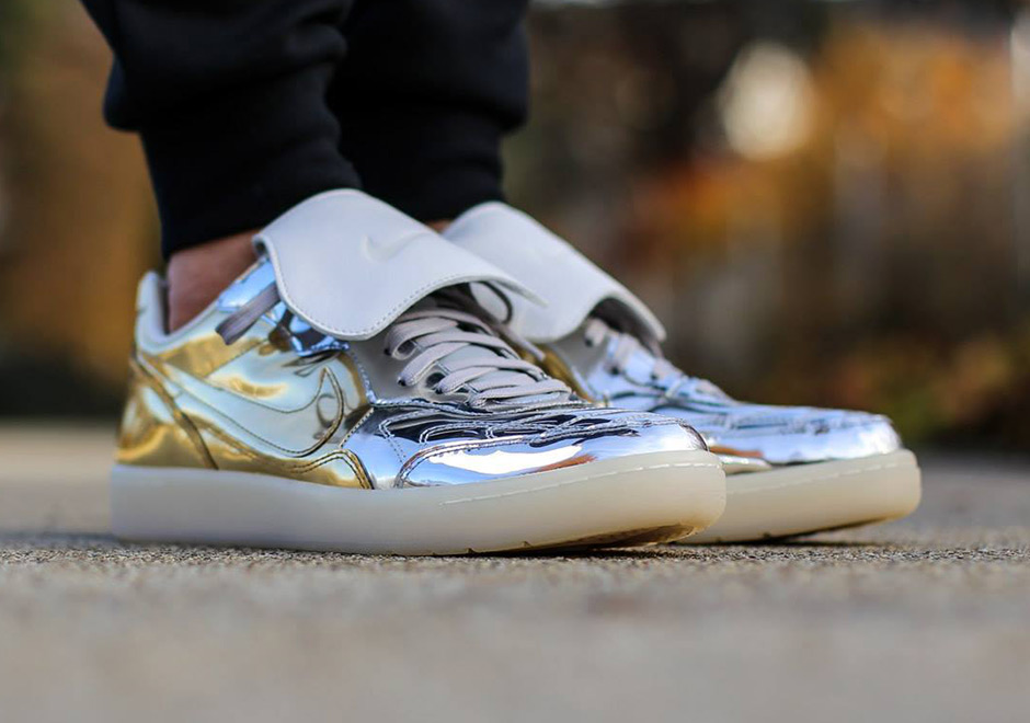 Nike Nsw Tiempo 94 Liquid Metal Silver And Gold 03