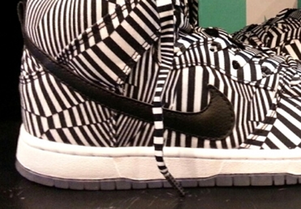 Nike Sb Dunk High Black White Concept Car 2