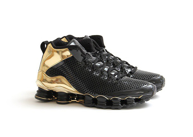 Nike Shox Tlx Mid Sp Black Metallic Gold