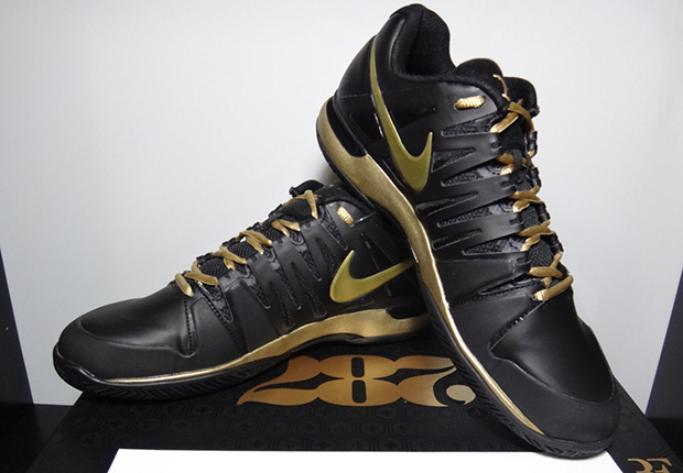 Nike Vapor Tour Federer Black Gold 1